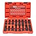 REBRA 6 7 Spline Socket Set with Lock Key Locking Lug Nut Removal Tool for Aftermarket Wheel Installation Removal 16Piece - Image 2