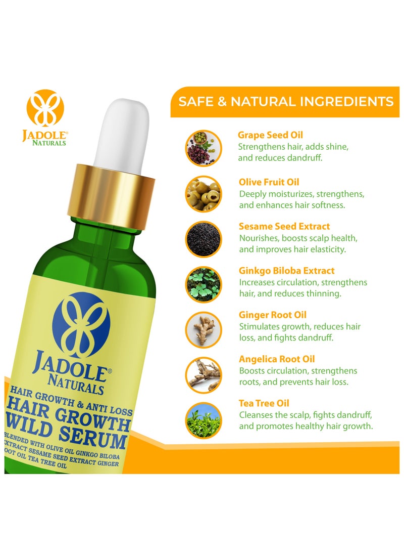 جادول ناتشورالز سيروم نمو الشعر البري - 30 مل - Image 4