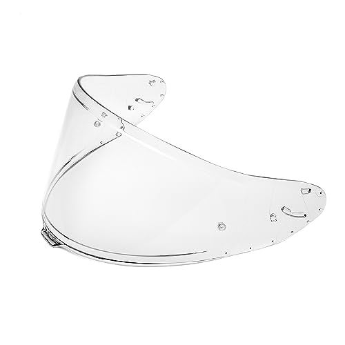 RVBASICS Full Face Motorcycle Helmet Shield Transition Photochromic Visor Compatible with Shoei RF-1400,Z-8 and NXR2 Helmets,Replacement Helmet Shield Self-Tinting Sun Visor Clear-to-Light Grey - Image 5
