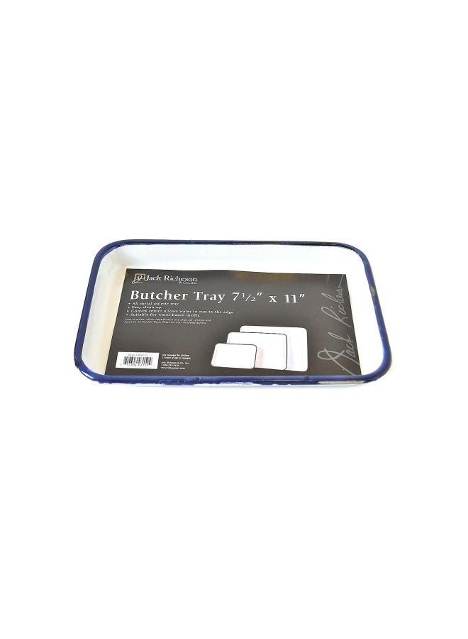 Jack Richeson Jack Richeson Butcher Tray Palette  7 X 11 In  Porcelain On Steel  White - 
