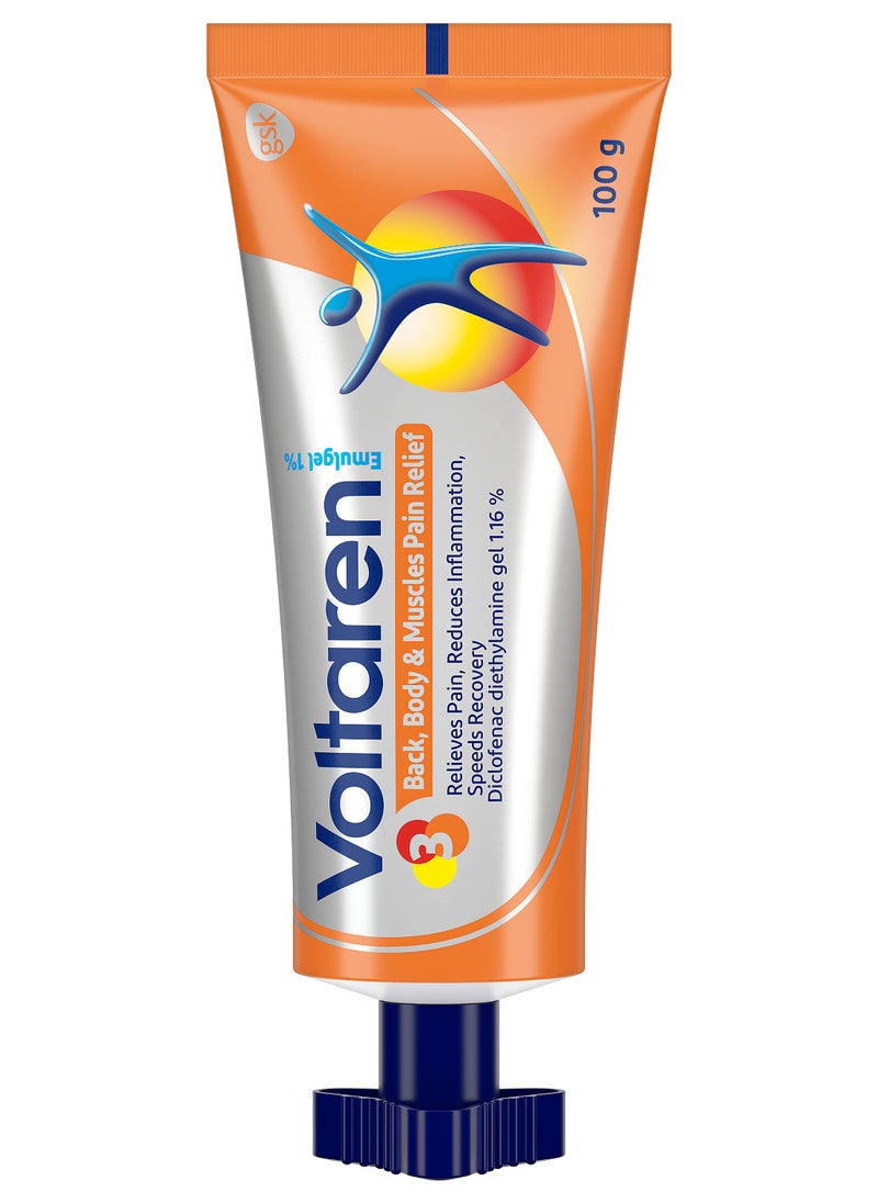 gsk Voltaren Emulgel 1% 100 gm  - Image 3