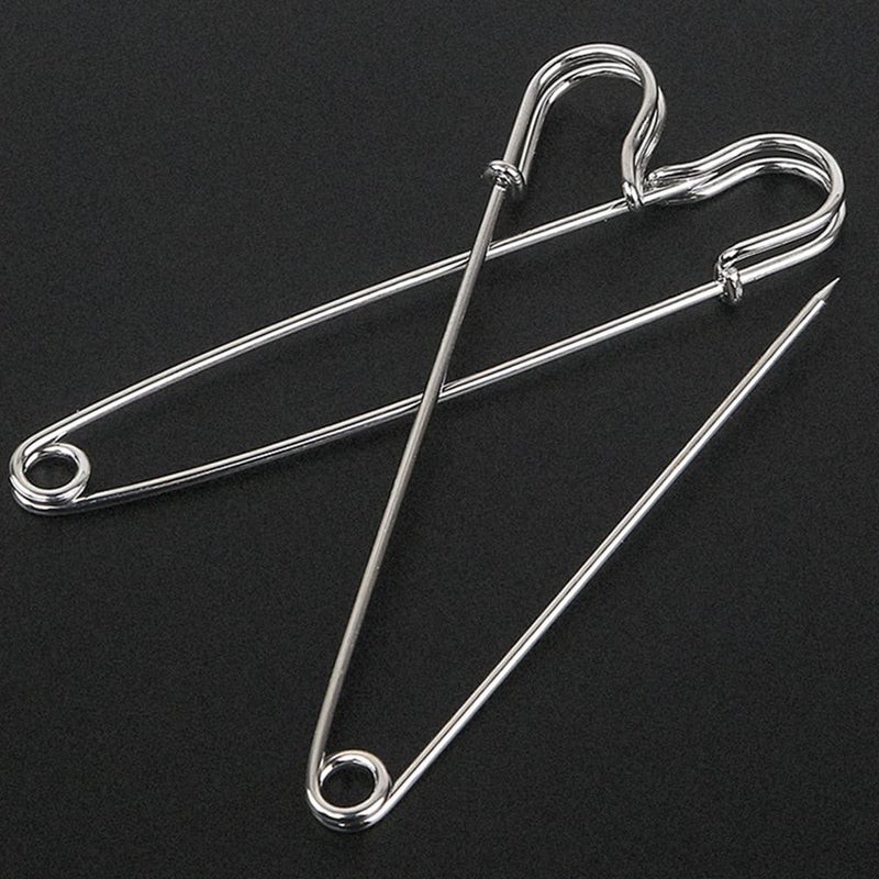 KoberrLi Large Safety Pins Assorted Clothes 60Pcs Heavy Duty 3 Sizes Pins for Crafts Brooch Making - Image 5