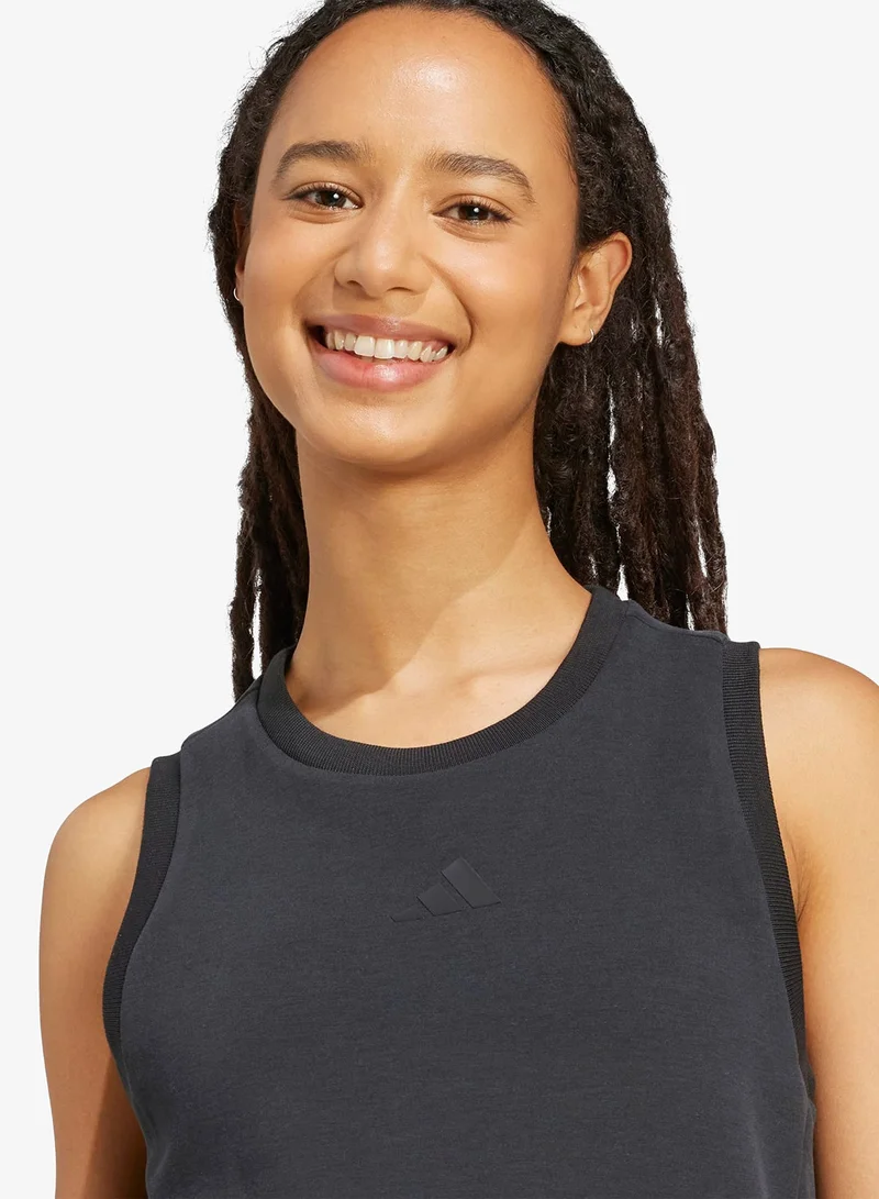 Adidas  Soft Lux Tank Top for Women | Best Price UAE