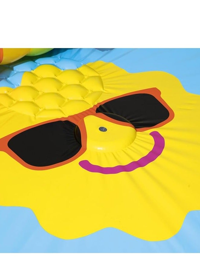 Bestway Inflatable Sun-Print Kiddie Pool - Vibrant & Fun, Perfect for Kids to Enjoy Summer Water Play & Outdoor Fun - Image 4
