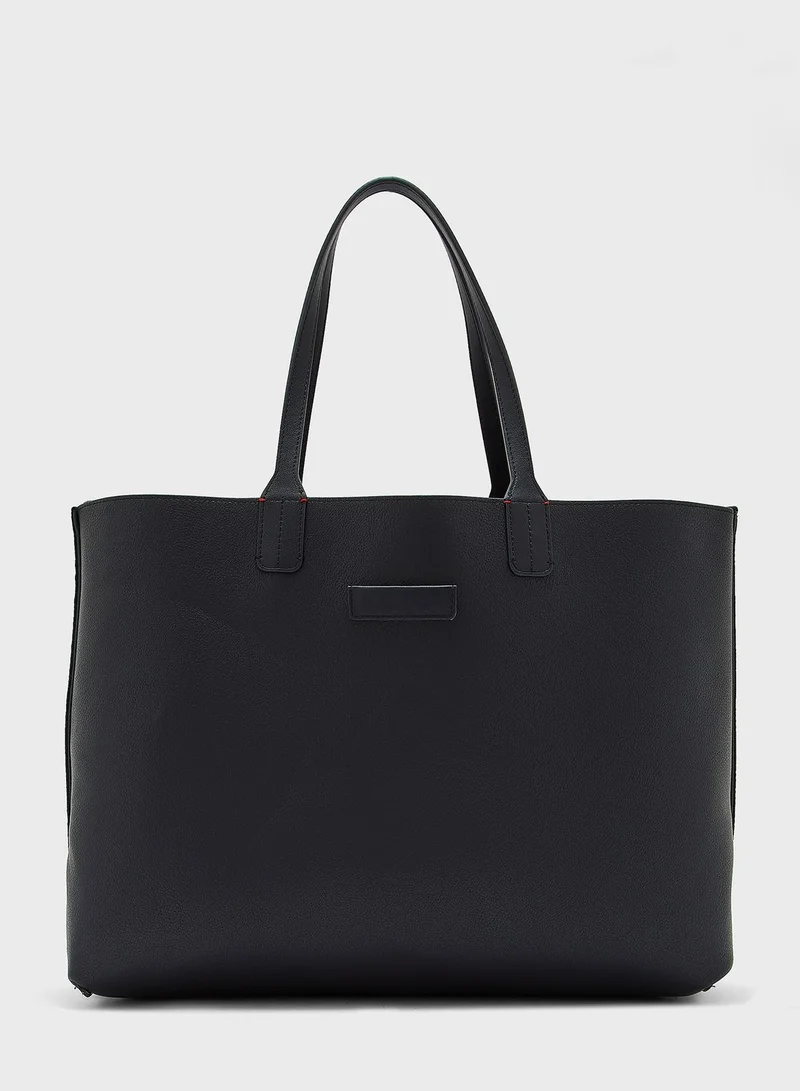 TOMMY HILFIGER Iconic Monogram Tote