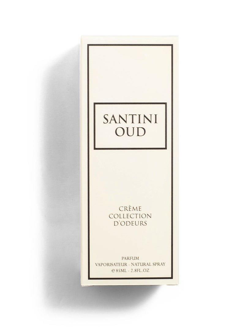 AMD Perfumes Creme Collection Santini Oud By AMD Perfumes Men and Women Fragrance EDP 85ml  - Image 4