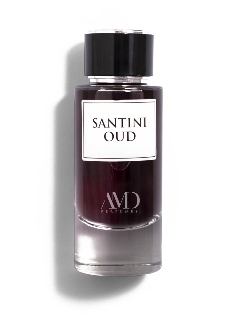 AMD Perfumes Creme Collection Santini Oud By AMD Perfumes Men and Women Fragrance EDP 85ml  - Image 1