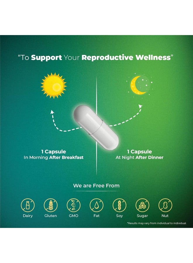 inyou Daily Boost Male Fertility Supplement For Men | Enhances Sperm Health, Count, & Motility | CoQ10 Supplement | FSSAI Complaint, GMP, & HACCP Certified (60 Veg Capsules) - Image 4