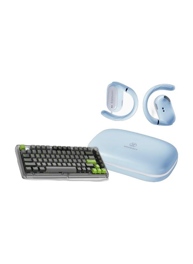 ZIPFORCE Wireless Keyboard+Wireless Earbuds - Image 1