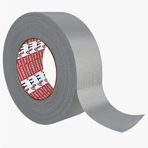 ETI Duct Tape 48mm x 50 Mtr Pack of 1 Roll,Grey - Image 2