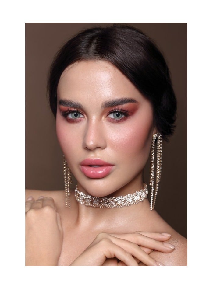 دهب عدسات ذهب اليومية لاصقه تستخدم لمرة واحدة بلون أكوا - Image 2