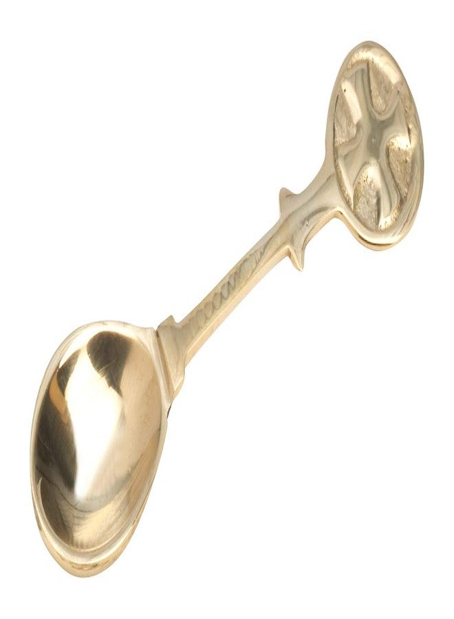 Elegant Brass INCENSE SPOON | 4.72 Inch Measuring Spoon for Incense, Resins and Herbs | Durable and Stylish Incense Applicator for Perfect Burning Experience