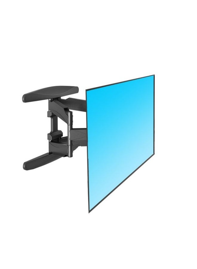 حامل جداري متحرك بالكامل للتلفزيون - حامل ناتئ قابل للتعديل عالمي لشاشات LED/LCD من 55 إلى 85 بوصة مع إمكانية الإمالة والدوران وسهولة التركيب - Image 3