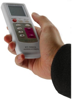 يونيفرسال ريموت Kt-109II جهاز تحكم عن بعد عالمي لون فضي لمكيف الهواء  - Image 4