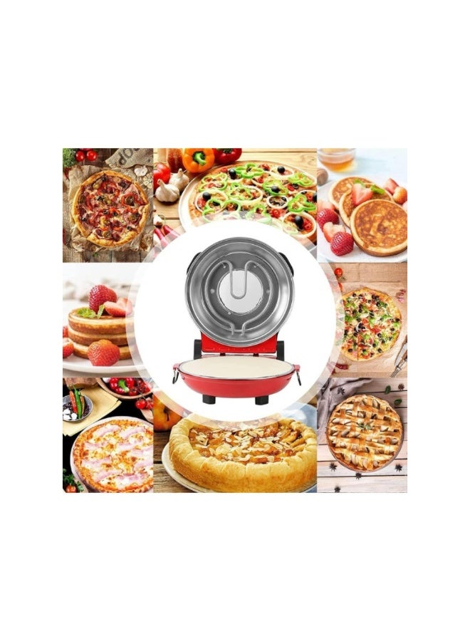 RAF Electric Roti, Tortilla & Pizza Maker – 1800W Non-Stick Bread & Flatbread Machine with Adjustable Temperature - Image 4