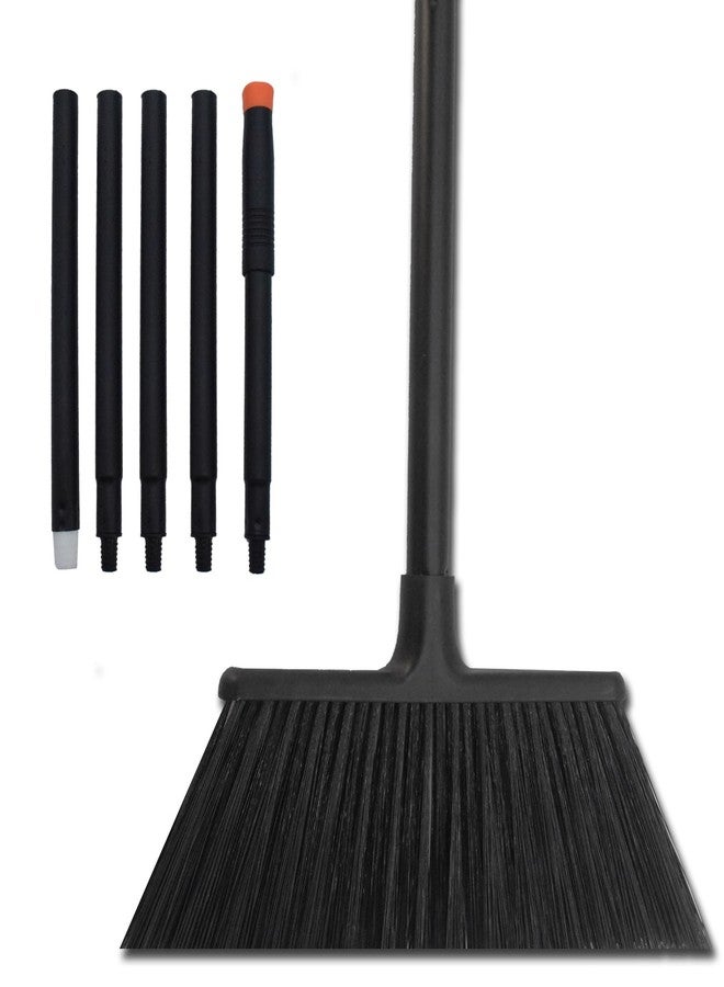 Xifando 54 Inch Long Metal Handle Household Broom - Adjustable Heavy-Duty Broom for Indoor and Outdoor Cleaning, Suitable for Homes, Garages, Kitchens, Bathrooms, Malls, Offices, and Yards - Image 1