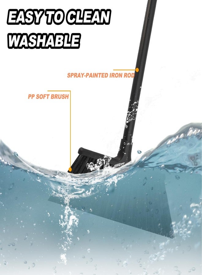 Xifando 54 Inch Long Metal Handle Household Broom - Adjustable Heavy-Duty Broom for Indoor and Outdoor Cleaning, Suitable for Homes, Garages, Kitchens, Bathrooms, Malls, Offices, and Yards - Image 4