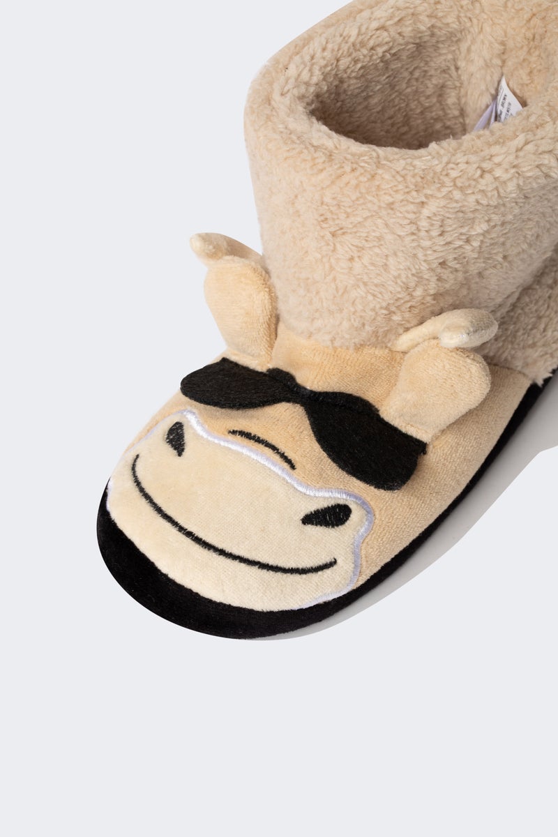 DeFacto Brown Boy Boy Flat Sole Home Boots Casual - Image 4