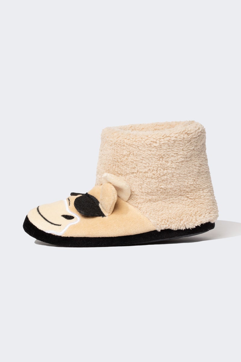 DeFacto Brown Boy Boy Flat Sole Home Boots Casual - Image 2