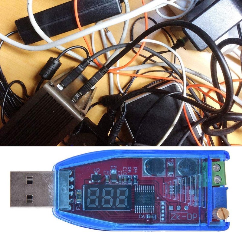 Boost Converter Step Up Step Down DC DC Power Supply Module Adjustable Output 5V 24V Input 1V USB - Image 3