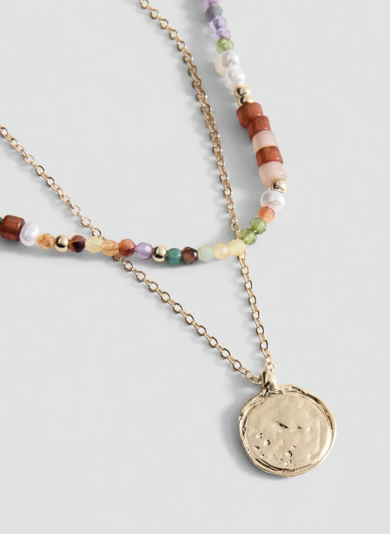 مانجو Set 2 combined necklaces