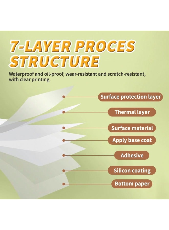 600 Sheets Business Label Tape, Square Thermal Paper, Waterproof Label Paper, Bluetooth Printer Self-Adhesive, For Business, Home, School, Company 15 X 30mm - Image 2