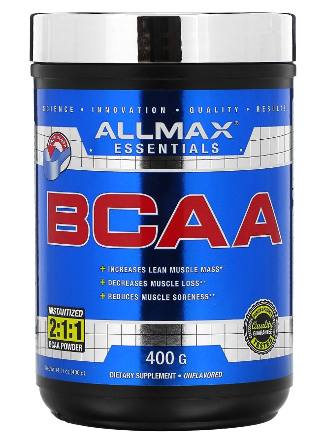 Allmax Essentials BCAA Unflavored 14.11 oz (400 g)