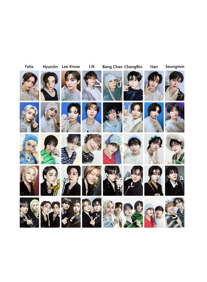 NIBEMINENT 8 Pcs Kpop Stray Kids ATE Lomo Cards Card For Fans Collection Gifts - Image 3