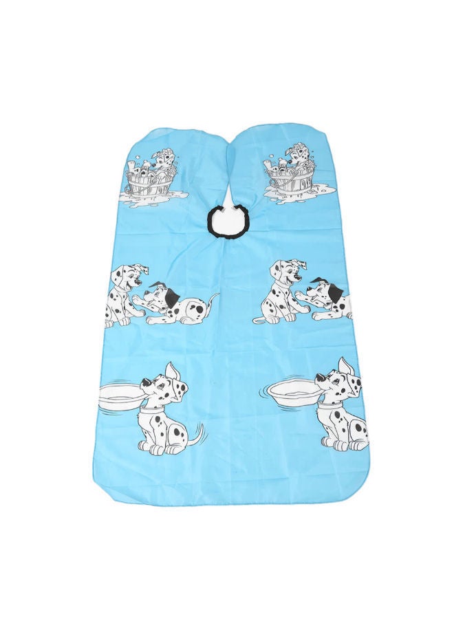 NIBEMINENT Waterproof Hairdressing Apron Blue One Size - Image 3