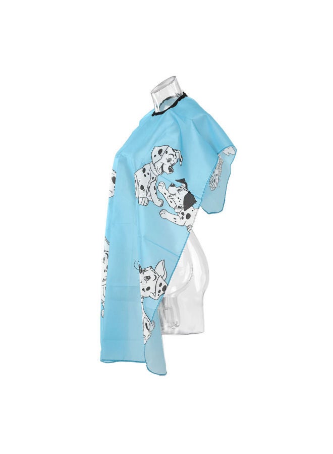 NIBEMINENT Waterproof Hairdressing Apron Blue One Size - Image 2