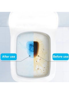AROAQ 90 Pieces Toilet Cleaner Sheet Toilet Cleaning Deodorant Yellow Dirt Cleaning Products  - Image 4