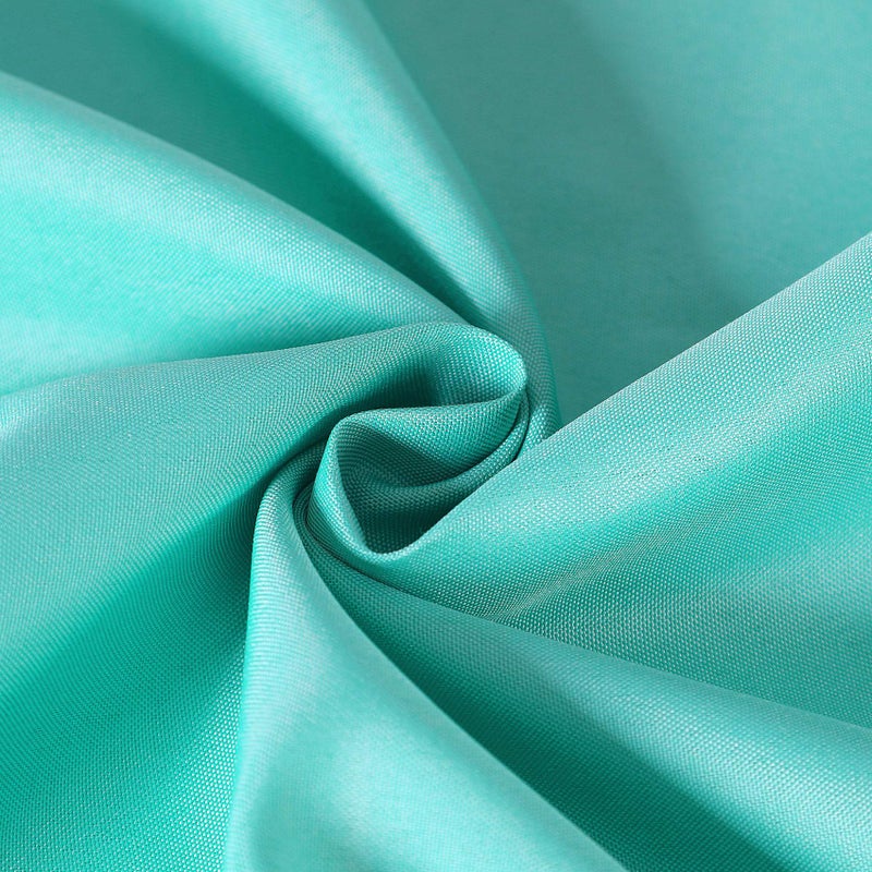 Cupuamon 60 inch Round Tablecloth Washable Polyester Table Cloth Decorative Table Cover for Wedding Party Dining Banquet(60 inch Turquoise) - Image 4