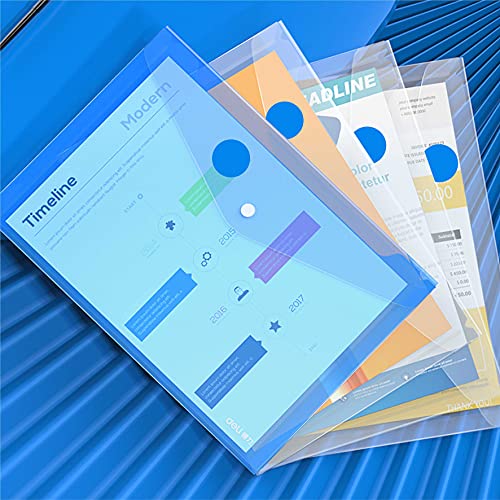 PARLAIM 3/4 Inch Round Permanent Adhesive Color-Code Dot Stickers,1000 Stickers Roll dots Label Dispenser Box Green Circle Stickers Labels (Blue) - Image 3