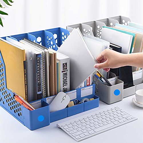 PARLAIM 3/4 Inch Round Permanent Adhesive Color-Code Dot Stickers,1000 Stickers Roll dots Label Dispenser Box Green Circle Stickers Labels (Blue) - Image 4