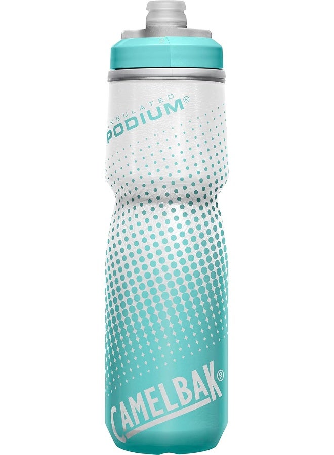 كاميلباك زجاجة ماء كاملباك بوديوم تشيل – 24 أونصة، تصميم تيل دوت، معزولة ومقاومة للتسرب وسهلة التنظيف - Image 1