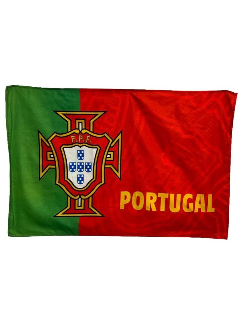 Romario Portugal Fans Flag, Vivid color & UV Fade Resistant, Light Weight, Show support at sports events and other celebrations, FIFA World Cup Banner Fan, Size 96CM X 67CM… - Image 1