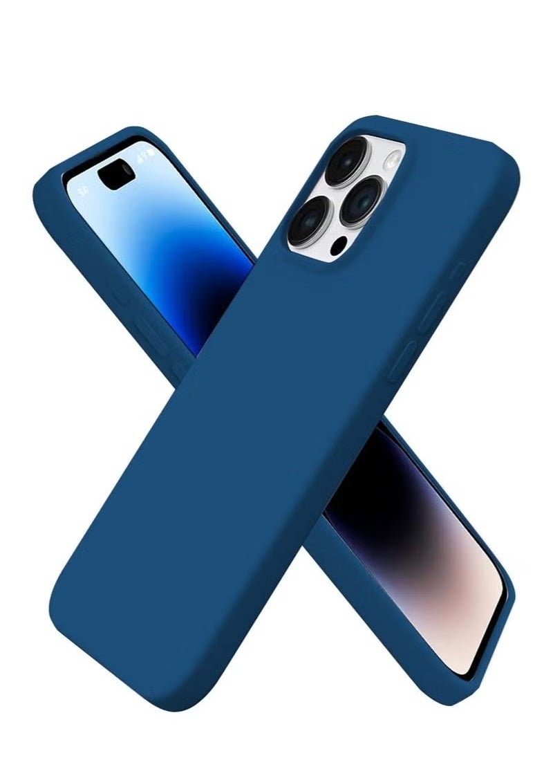 X-level iPhone 15 Pro Max Mobile Case Cover with Soft Liquid Silicone Protection Anti-Scratch Shockproof Accessories Slim Protective Back Cover with Comfortable Hold Touch Feeling and Anti-fingerprint  - Image 1