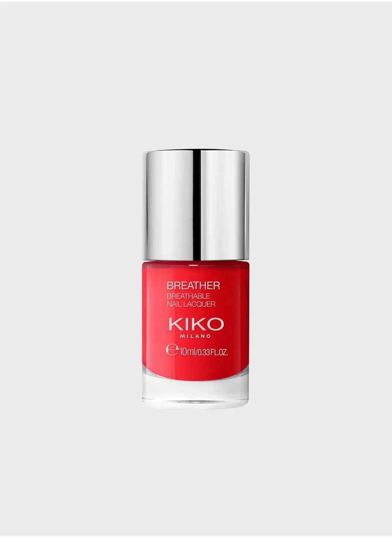 KIKO MILANO Breather Nail Lacquer - Red