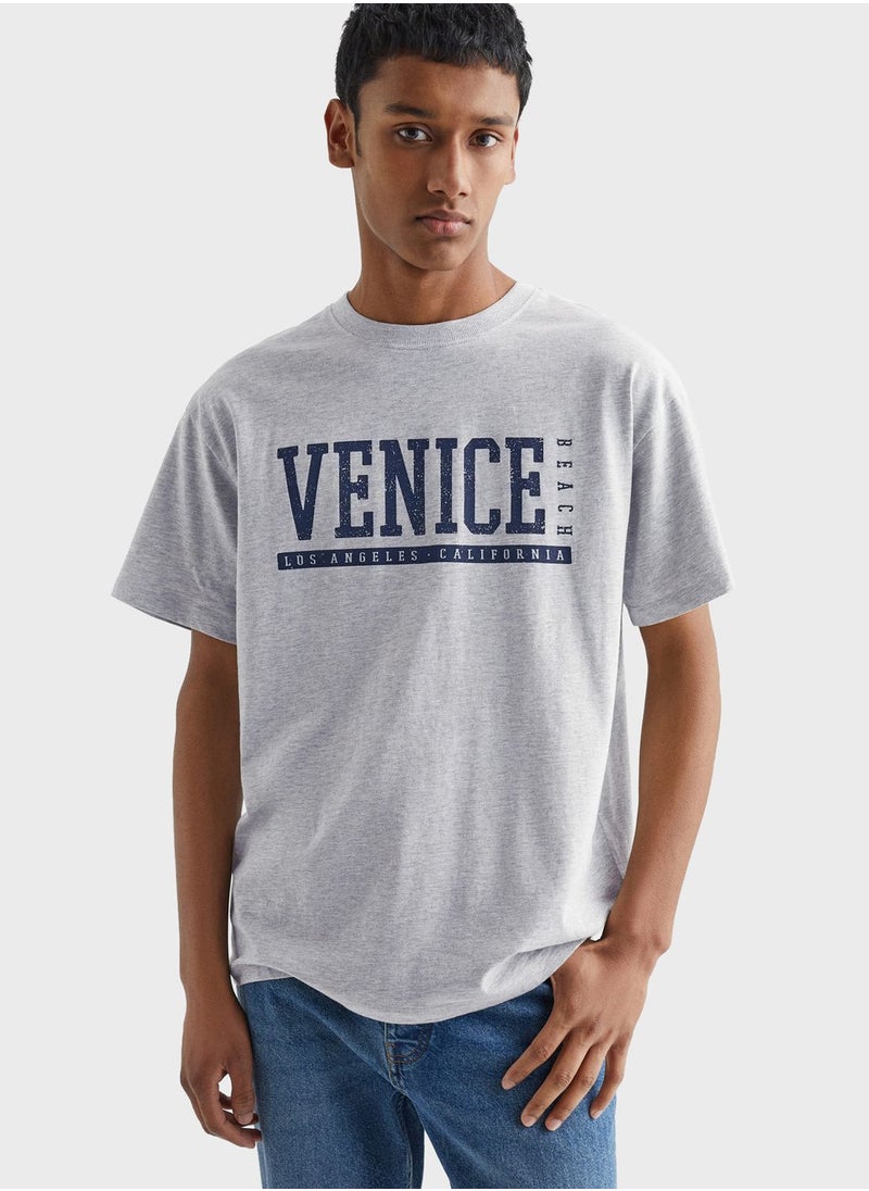 MANGO - Youth Venice Round Neck T-Shirt - Image 1