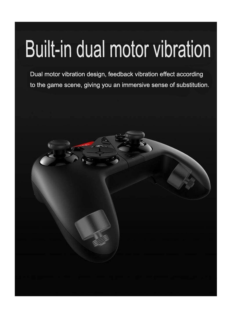 Ipega - Bluetooth Wireless Game Controller for Android/Computer - Camouflage Design Cover - Ergonomic Gamepad with 6-Axis Vibration - Image 1