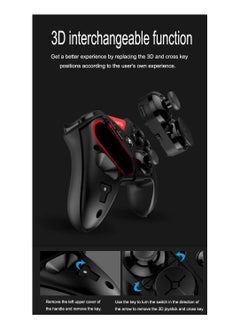 Ipega Bluetooth Wireless Game Controller for Android/Computer - Camouflage Design Cover - Ergonomic Gamepad with 6-Axis Vibration  - Image 5