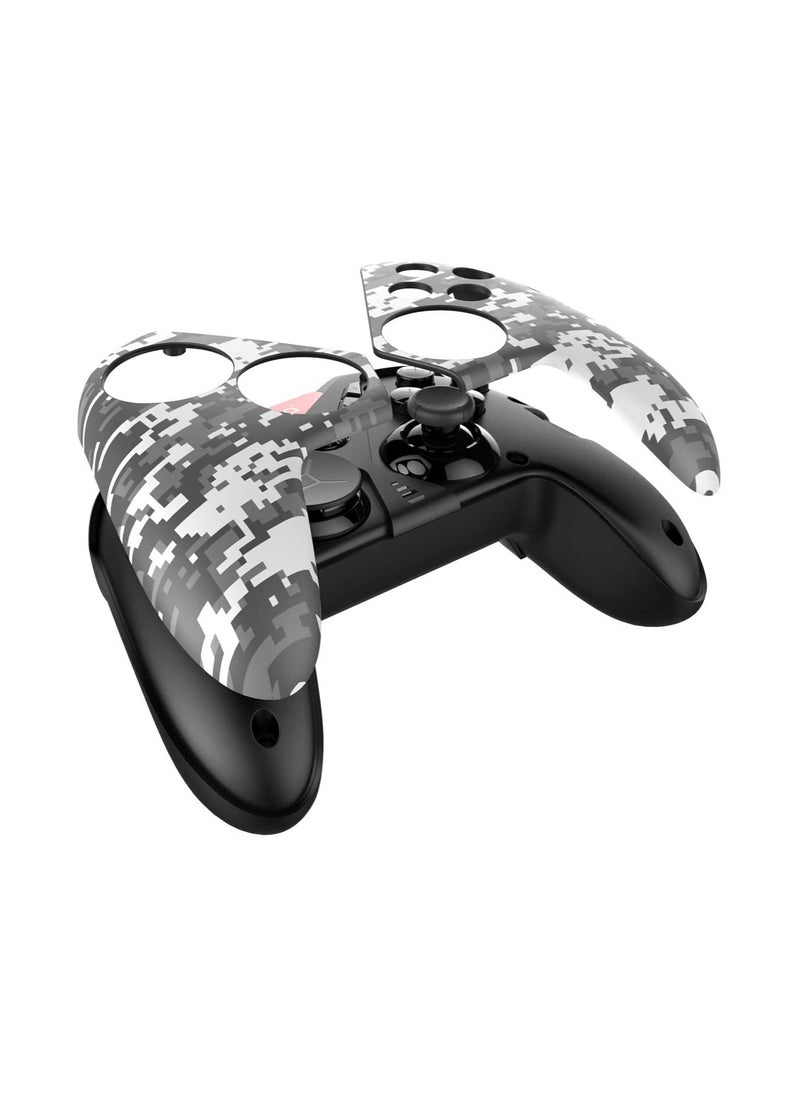 Ipega - Bluetooth Wireless Game Controller for Android/Computer - Camouflage Design Cover - Ergonomic Gamepad with 6-Axis Vibration - Image 1