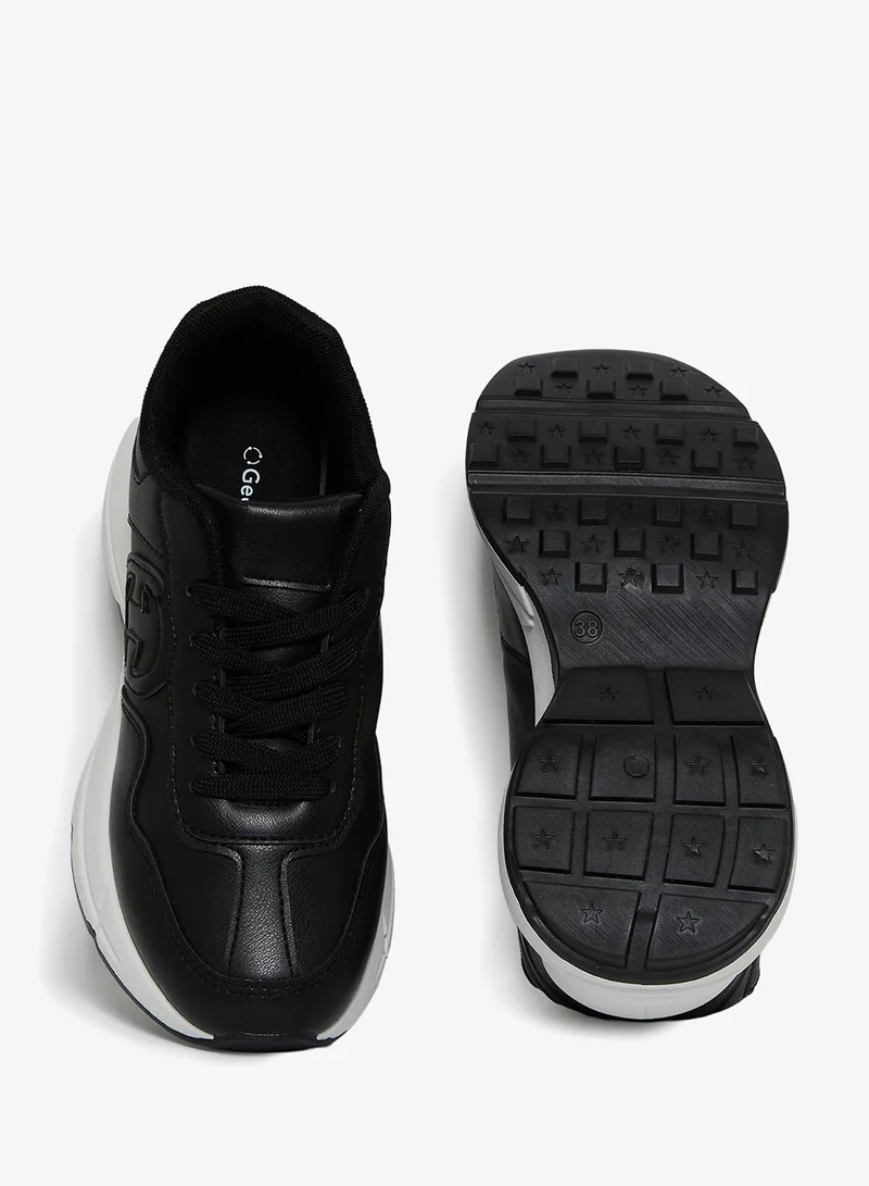 Geoomnii BLACK GEOOMNII All-Day Comfort with Sports Shoes for Women – Breathable Mesh, Cushioned Insole, Lightweight Feel, Non-Slip Grip, Flexible Fit for Women | Best Price UAE