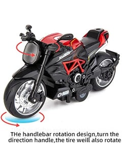 Motorcycle Model, 1:12 Scale Mini Diecast Toy Motorcycle Pull Back Toy Cars with Sound and Light Toys for Boys Toddler Gift - pzsku/Z62ECAB4B2BDCF33ED6A3Z/45/_/1725020271/f0851956-b42c-4a17-9589-de6d7cb60633