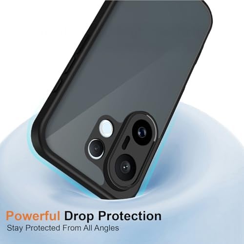 Kapa Smoked Hawkeye Matte Slim Tough Back Cover for Vivo X200 FE 5G | Camera Lens Protector Anti Yellow Shockproof Matte Hybrid Case Cover (Smoked Black) - Image 5