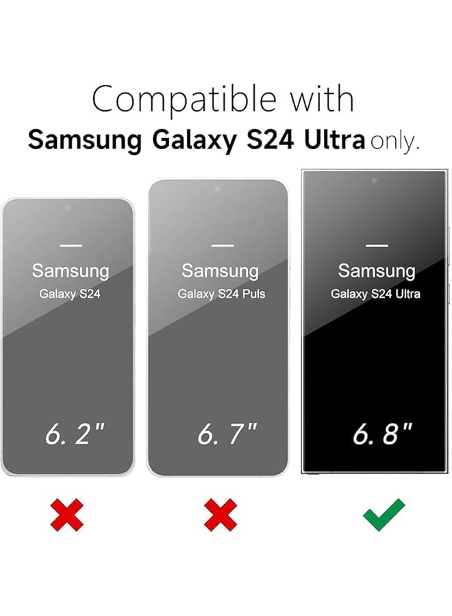 إيروريكس جراب واقٍ رفيع من السيليكون السائل مع حماية كاملة للجسم مضاد للخدش ومضاد للصدمات لهاتف Samsung Galaxy S24 Ultra أزرق فريد 01 متعدد الألوان Mcplssgs24Ubluea653 - Image 2