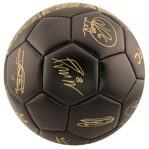 Chelsea F.C. Size 5 Phantom Football, Black - Image 4