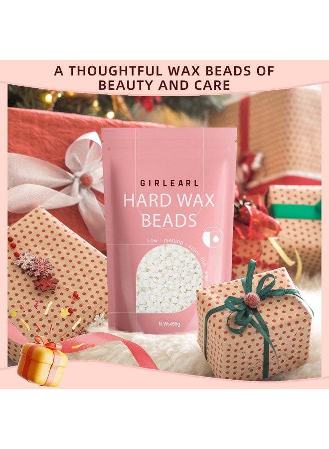 GIRLEARLE 1Lb Wax Beads For Hair Removal - Unscented Hard Wax Beads Refill For Professional Full Body Waxing - Ideal For Facial, Brazilian Bikini, Legs, And Underarms At Home For Women And Men (White) - Image 3