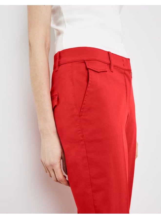 GERRY WEBER City-style 7/8-length trousers with hem slits - Image 5