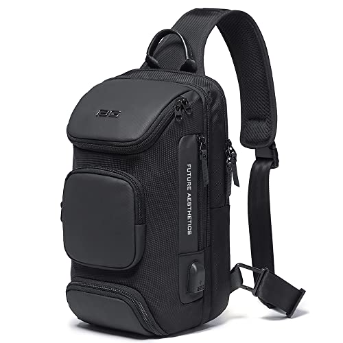 BANGE Sling Bag, Waterproof Crossbody Backpack, Shoulder Bag for Men - Image 1